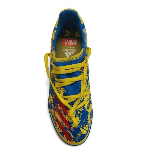 Adidas Mens Size 5.5 X Ghosted .3 TF J Cyclops Marvel X-Men Soccer Cleats GZ8705 - Picture 3 of 9